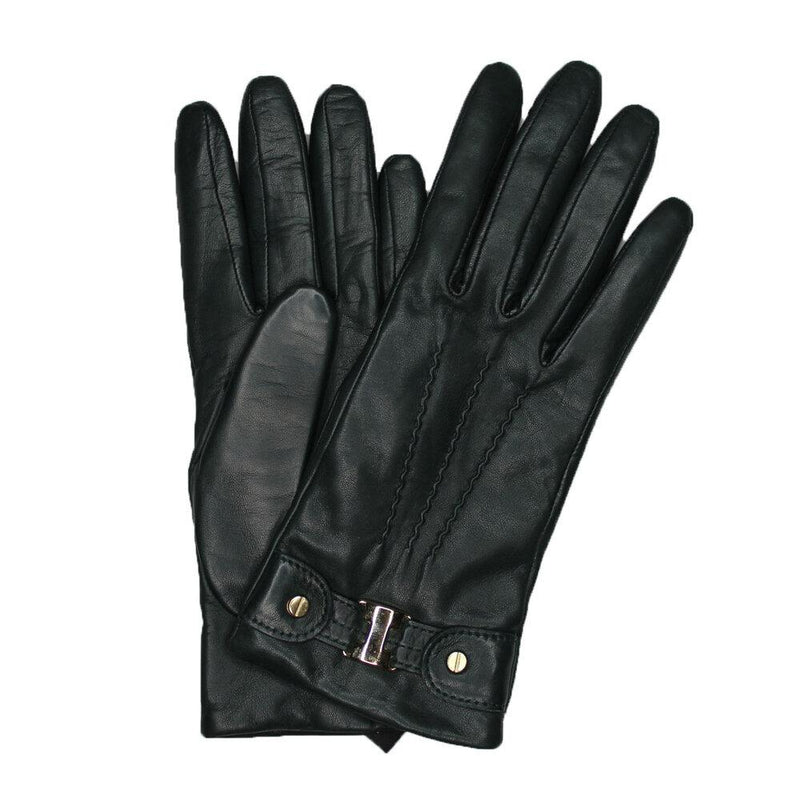 Gants femme en cuir d'agneau doublé cachemire - Bronte 2