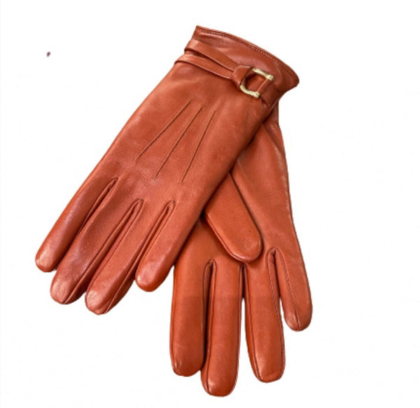 Gants en cuir de luxe pour femmes en cuir d'agneau-Mio