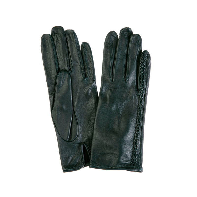Gants Femme Cuir Doublé Soie-Milly