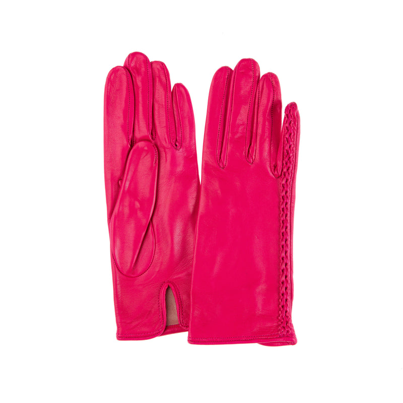 Gants Femme Cuir Doublé Soie-Milly