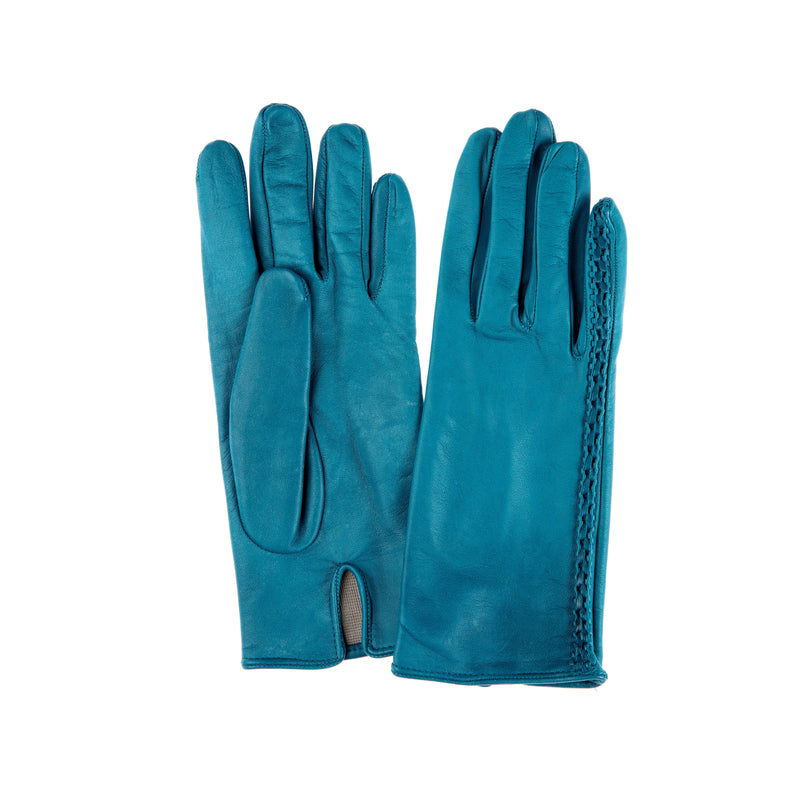 Gants Femme Cuir Doublé Soie-Milly