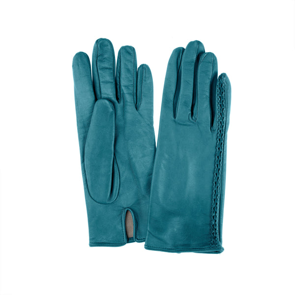 Gants Femme Cuir Doublé Soie-Milly