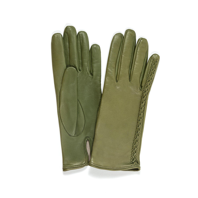 Gants Femme Cuir Doublé Soie-Milly