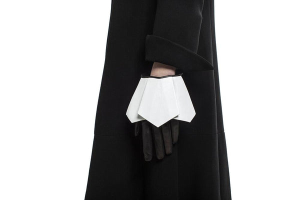 Gants en cuir doublés de soie pour femmes avec détail d'automne-Bonnie