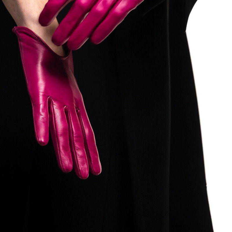 Gants classiques en cuir non doublés pour femmes-Stephanie