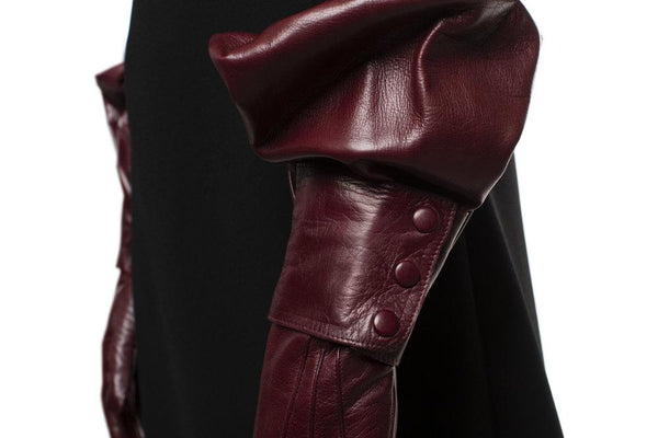Gants en cuir longs classiques pour femmes - Belle Gauntlet