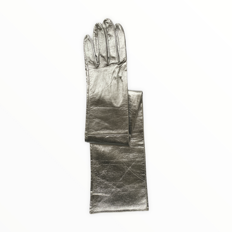 Gants d'opéra pour femmes - Montserrat Metallic 16bt