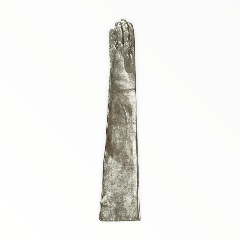 Gants d'opéra pour femmes - Montserrat Metallic 16bt