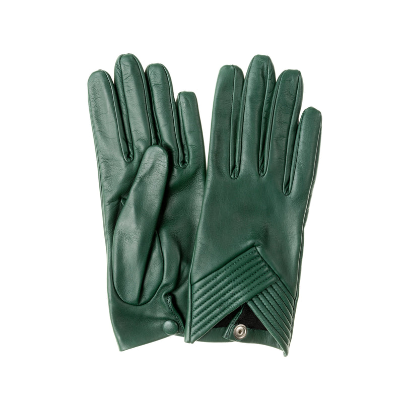 Gants en cuir de luxe doublés de soie pour femme - Caroline