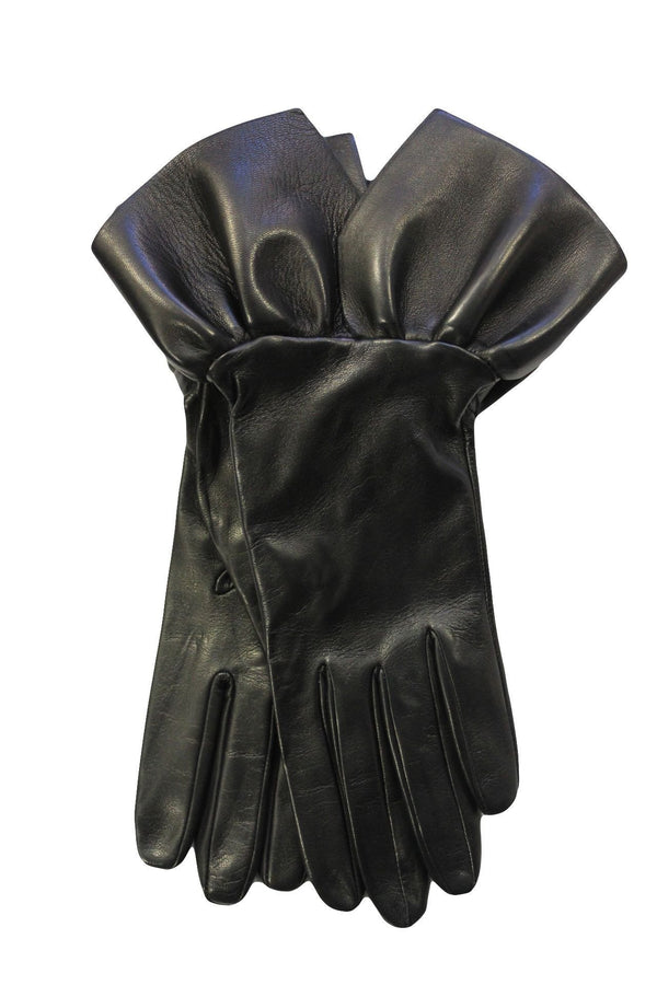 Gants en cuir noir pour femme - Daisy