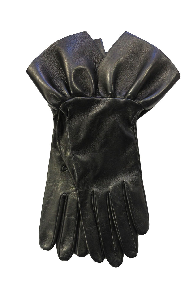 Gants en cuir noir pour femme - Daisy