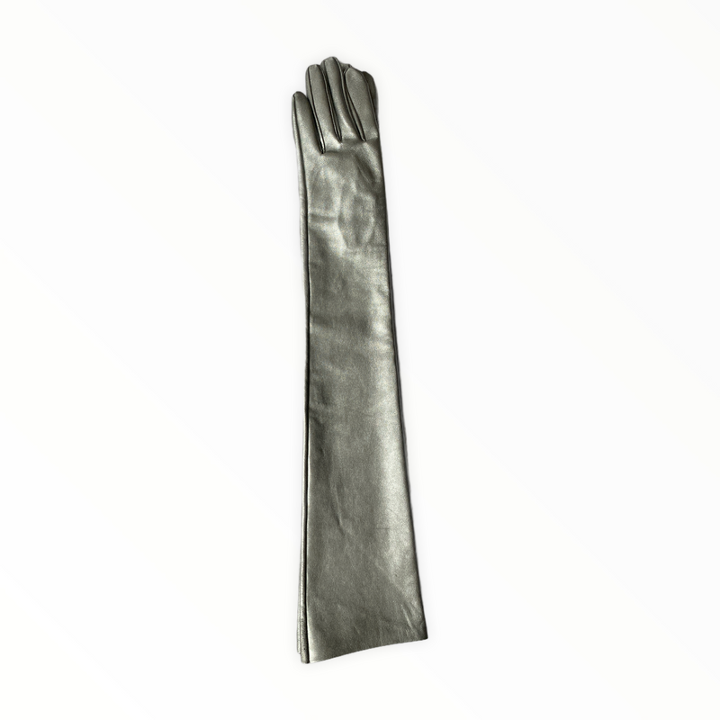 Gants d'opéra pour femmes - Montserrat Metallic 16bt