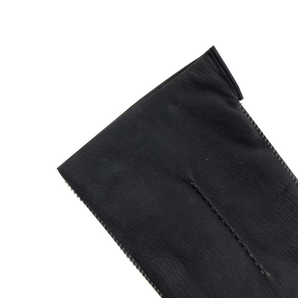 Gants en cuir nubuck doublés de cachemire pour hommes - Derek