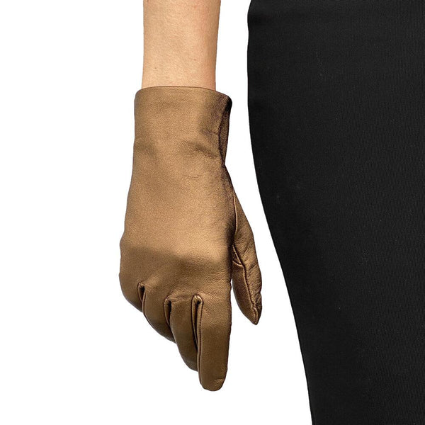 Gants en cuir doublés de soie pour femmes - Elisa