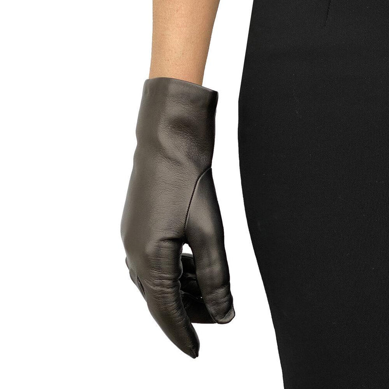 Gants en cuir doublés cachemire pour femme - Emma