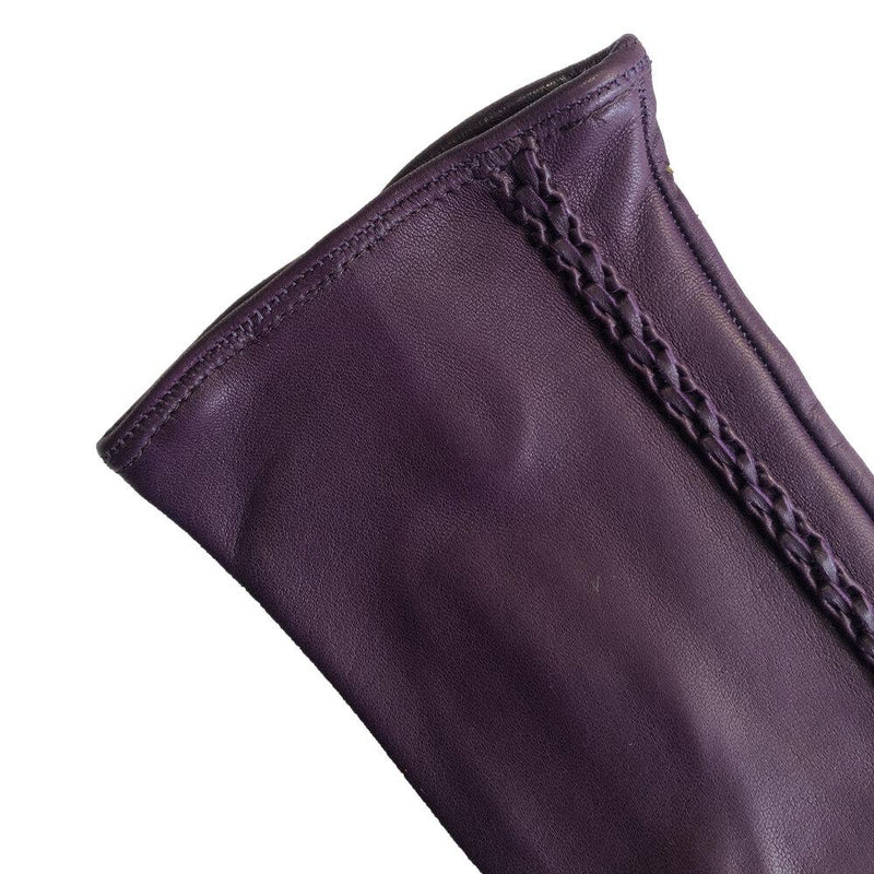 Gants Femme Cuir Doublé Soie-Milly
