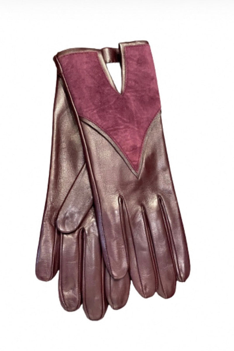 Gants en cuir d'agneau classiques pour femmes - Olivia