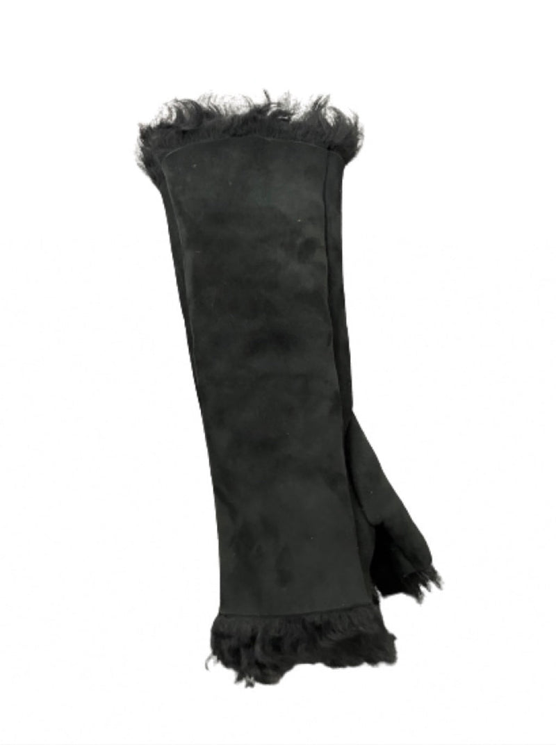 Chauffe-poignets sans doigts en peau de mouton de luxe-Fergie Shearling