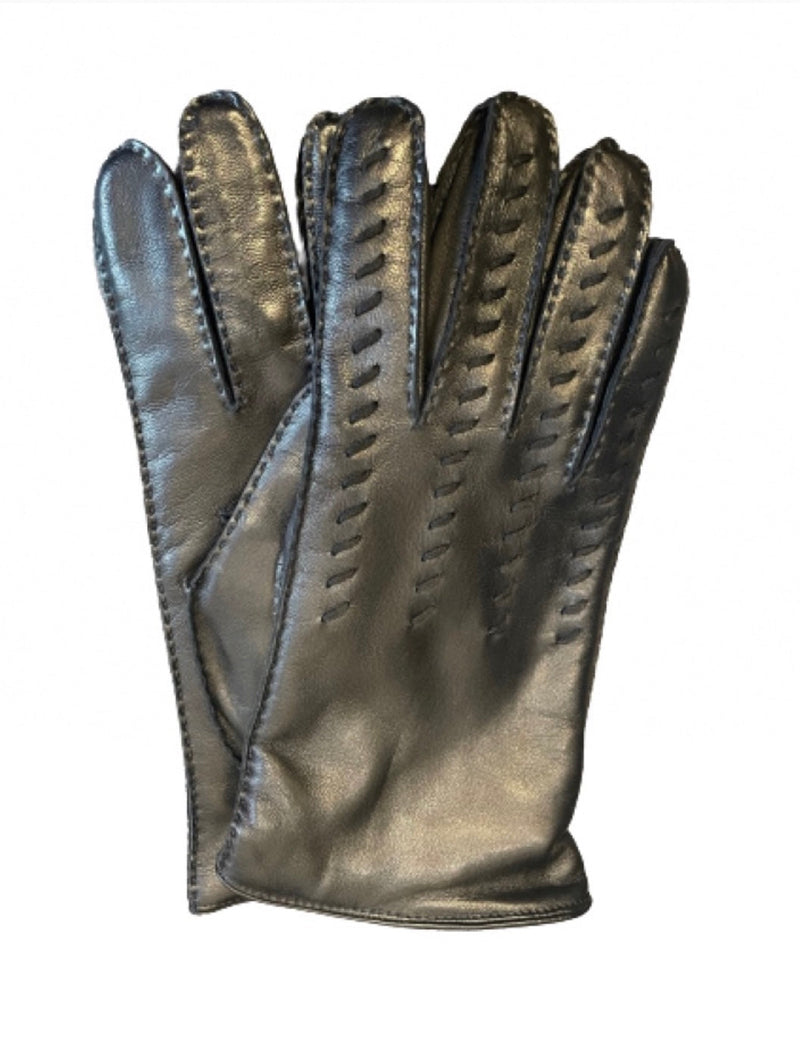 Gants en cuir doublés de cachemire cousus à la main pour hommes - Garry