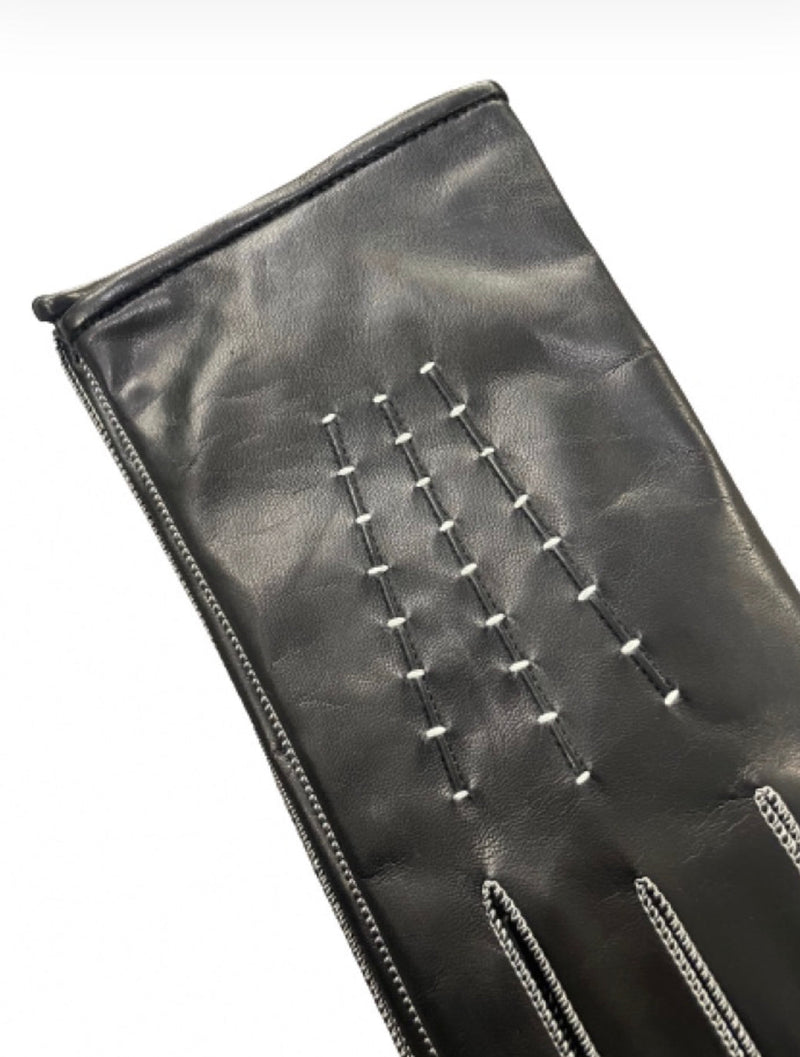 Gants en cuir d'agneau faits à la main pour hommes-Karl