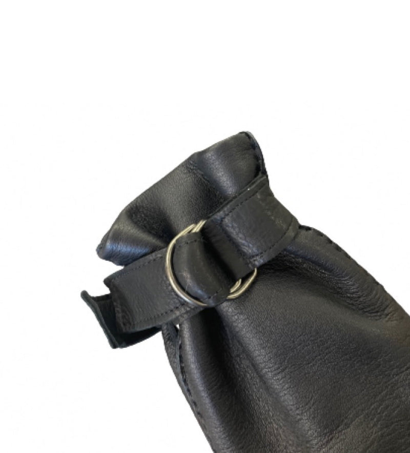 Gants en cuir de cerf doublés de cachemire cousus à la main pour hommes - D'arcy 2