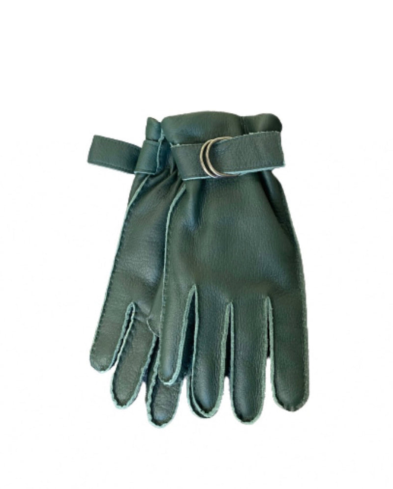 Gants en cuir de cerf doublés de cachemire cousus à la main pour hommes - D'arcy 2