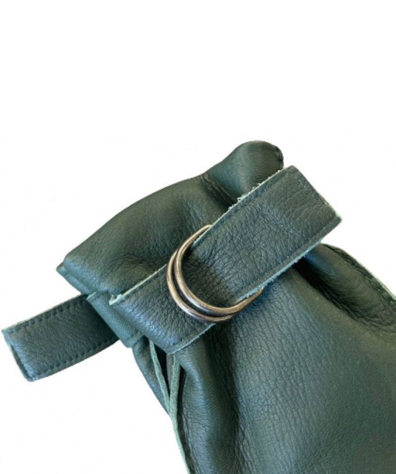 Gants en cuir de cerf doublés de cachemire cousus à la main pour hommes - D'arcy 2