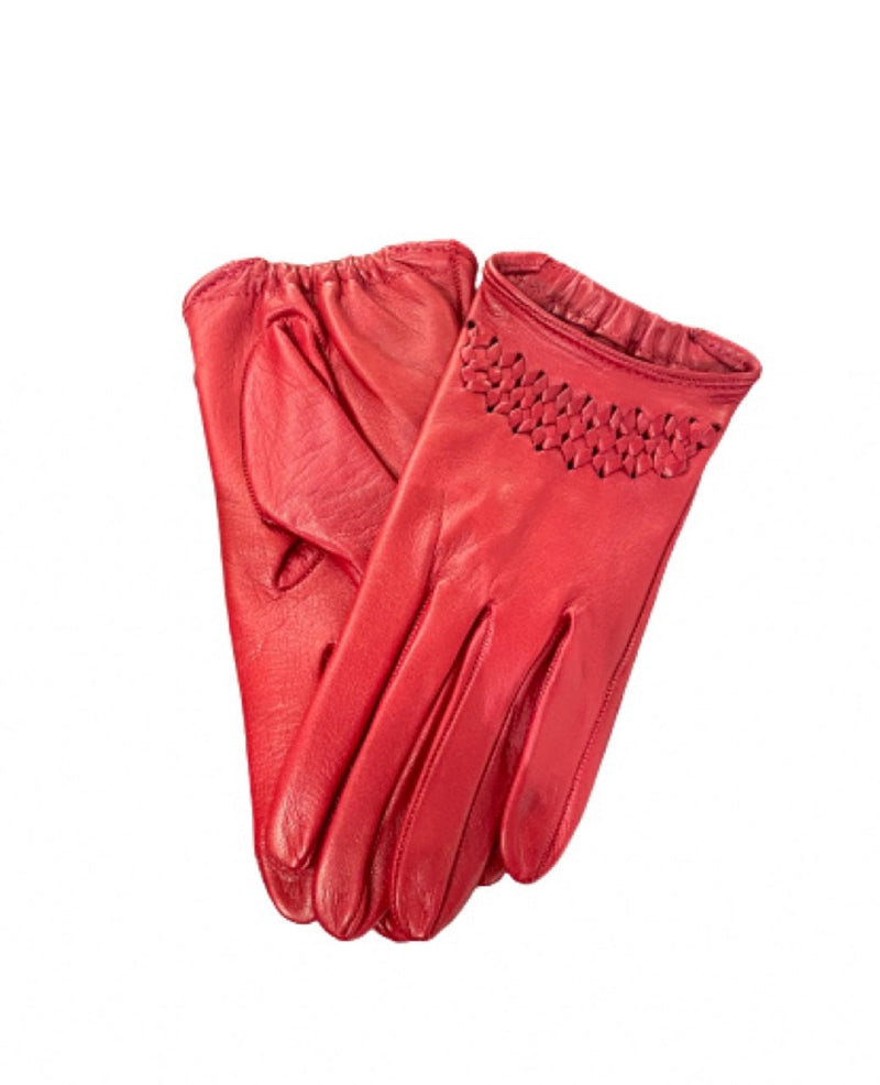 Gants de conduite en cuir classiques non doublés pour femme - Raphaelle