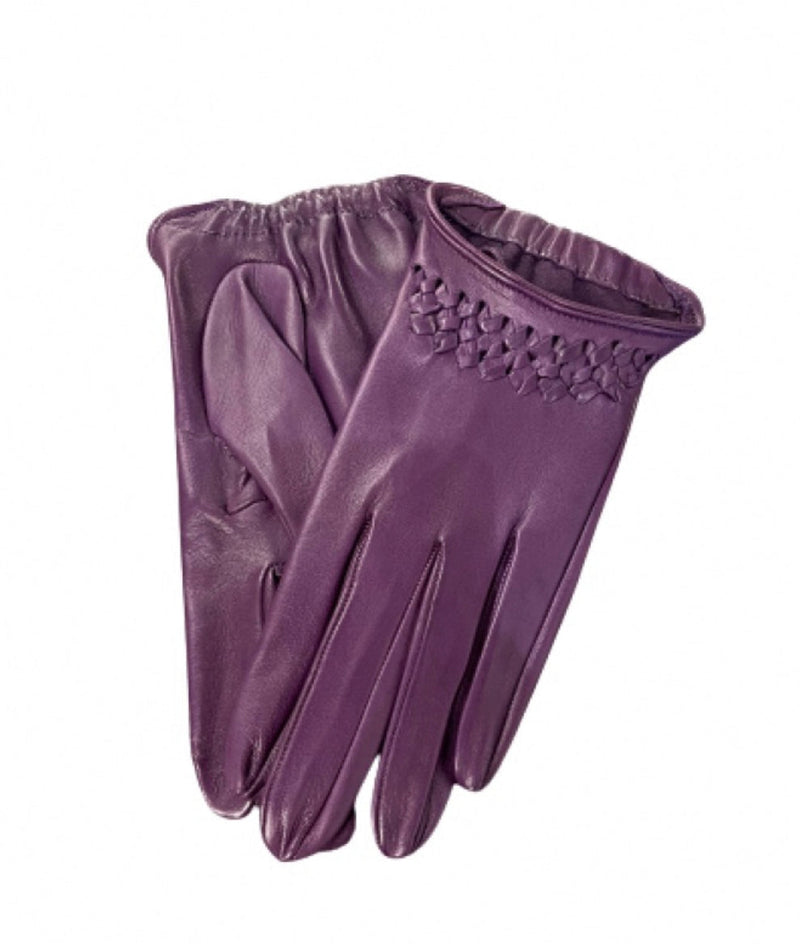 Gants de conduite en cuir classiques non doublés pour femme - Raphaelle