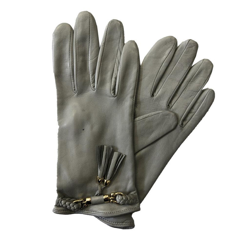 Gants en cuir d'agneau pour femme - Tassel Isabella