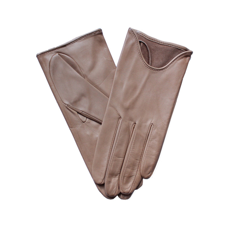 Gants classiques en cuir non doublés pour femmes-Stephanie