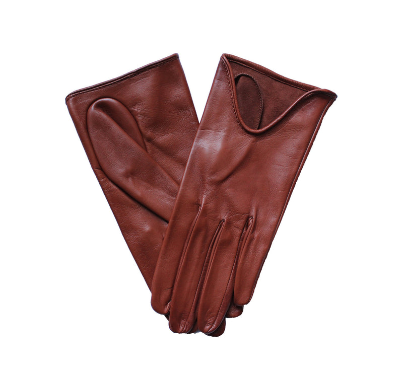 Gants classiques en cuir non doublés pour femmes-Stephanie