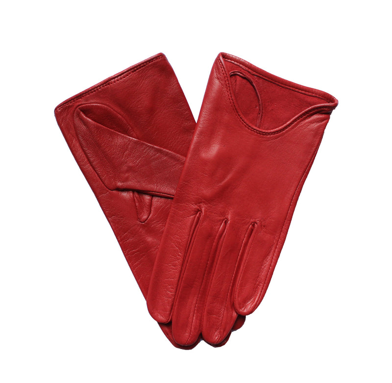 Gants classiques en cuir non doublés pour femmes-Stephanie
