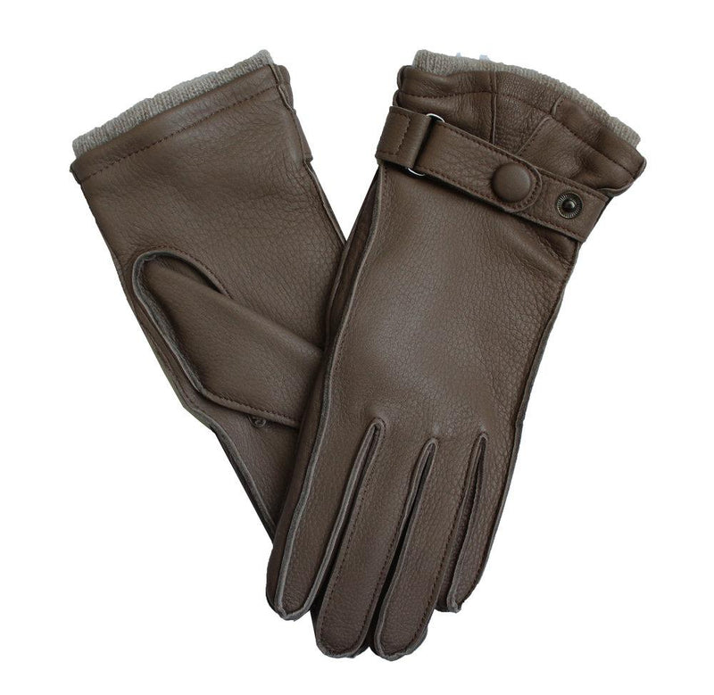 Gants en cuir de daim doublés cachemire pour femme - Robin 2