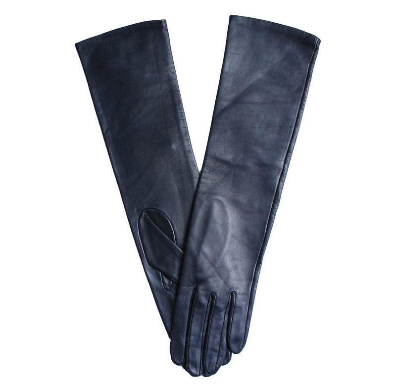 Gants en cuir mi-longs aux coudes pour femmes - Montserrat 8BT