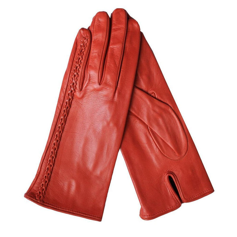 Gants Femme Cuir Doublé Soie-Milly