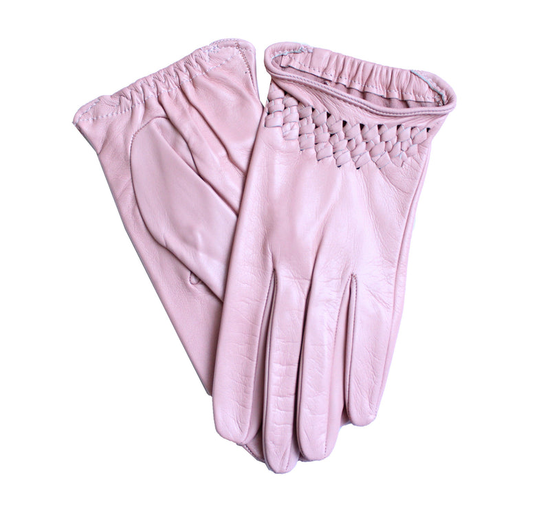 Gants de conduite en cuir classiques non doublés pour femme - Raphaelle