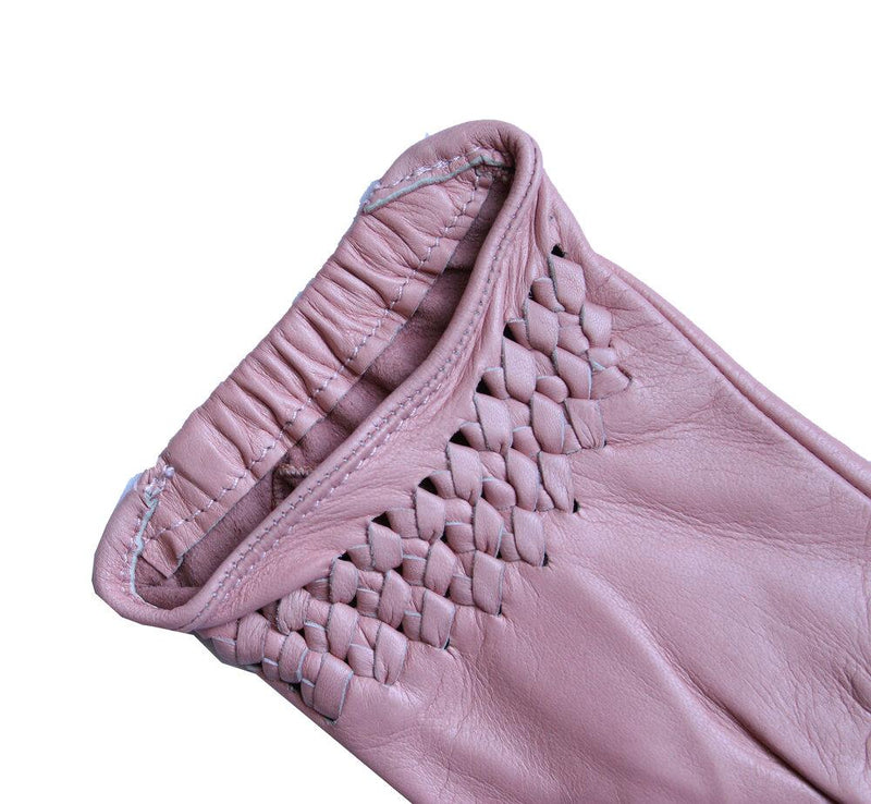 Gants de conduite en cuir classiques non doublés pour femme - Raphaelle
