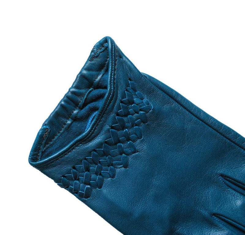 Gants de conduite en cuir classiques non doublés pour femme - Raphaelle