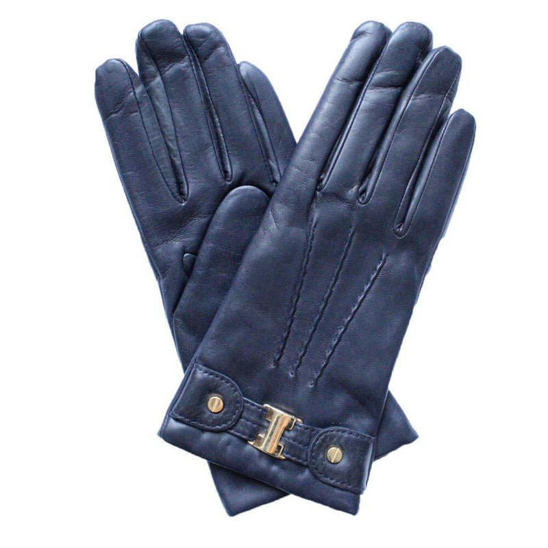 Gants femme en cuir d'agneau doublé cachemire - Bronte 2