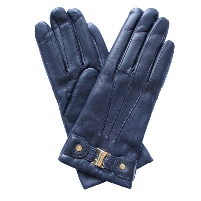 Gants femme en cuir d'agneau doublé cachemire - Bronte 2