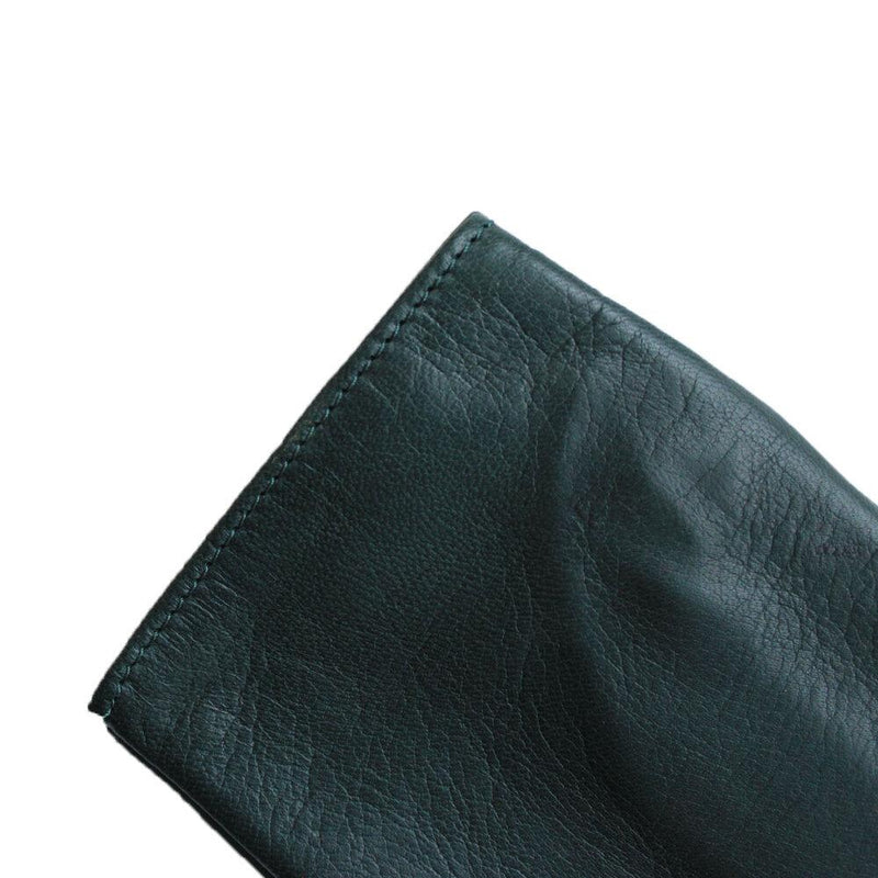 Gants en cuir sans doigts doublés de soie pour femmes - Manchette en cuir Fergie