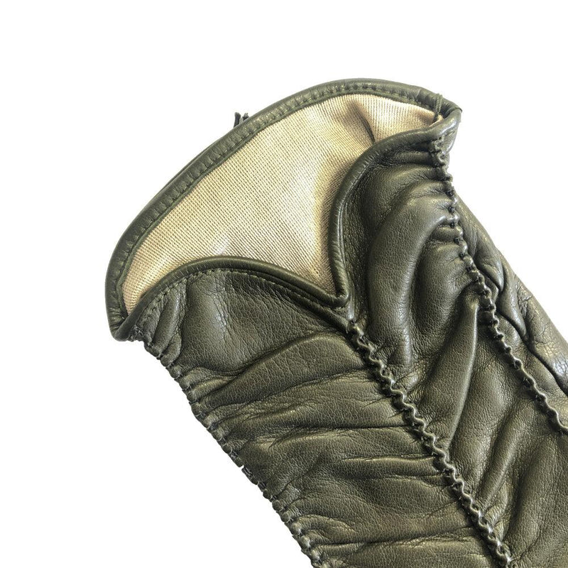 Gants en cuir d'agneau doublés de soie pour femmes - Renee