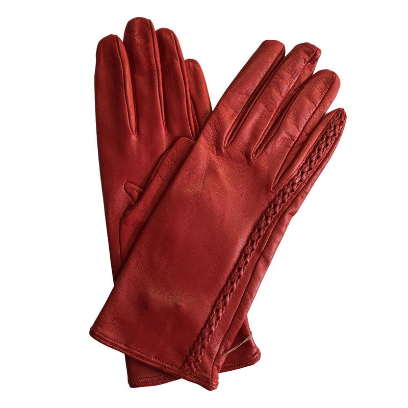 Gants Femme Cuir Doublé Soie-Milly