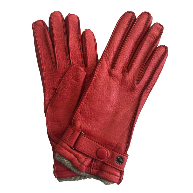 Gants en cuir de daim doublés cachemire pour femme - Robin 2