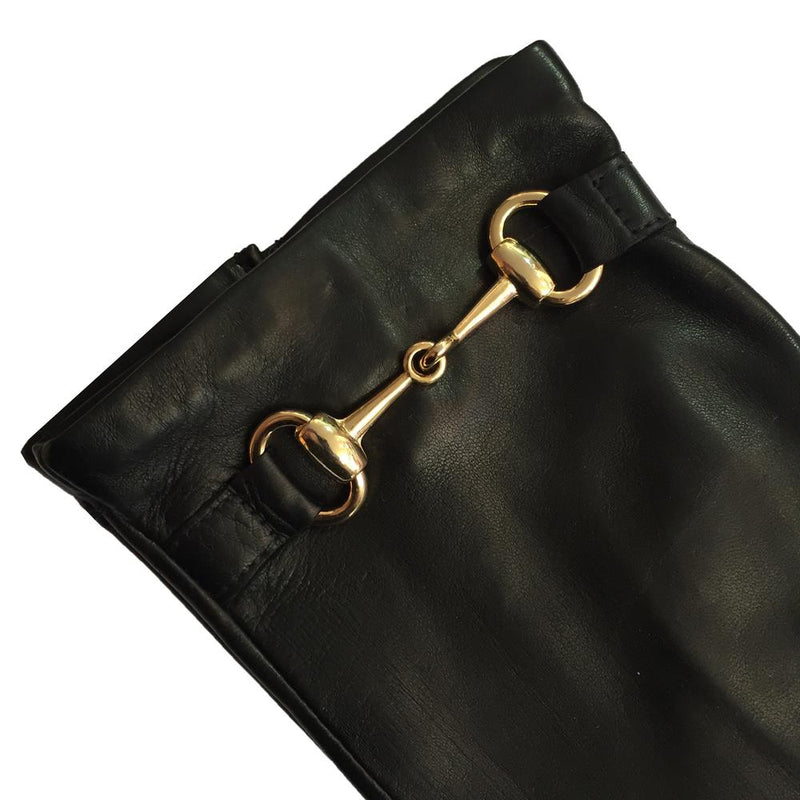 Gants en cuir doublés de soie pour hommes - Isabello