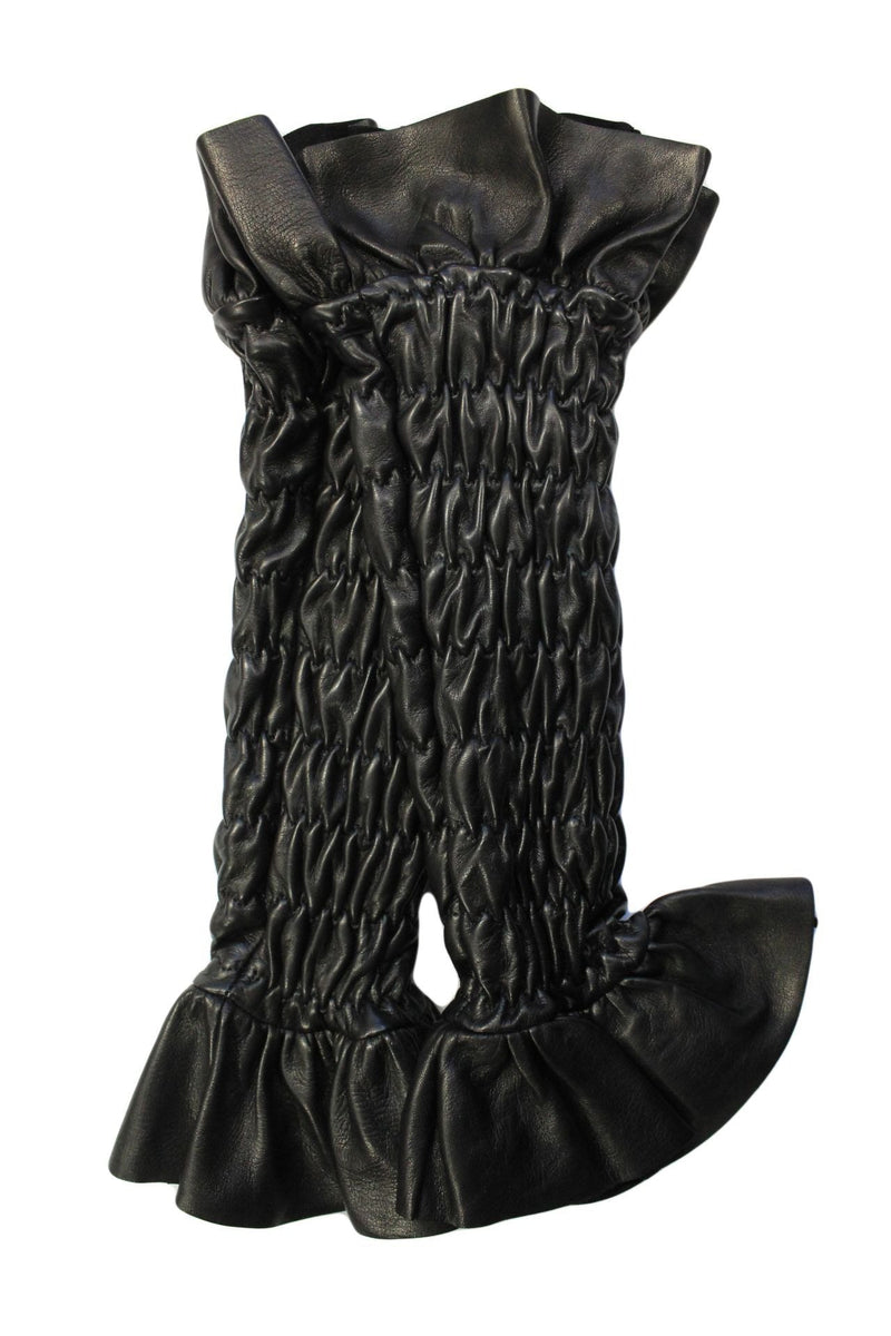 Gants en cuir fantaisie - Julianne Fergie 10bt