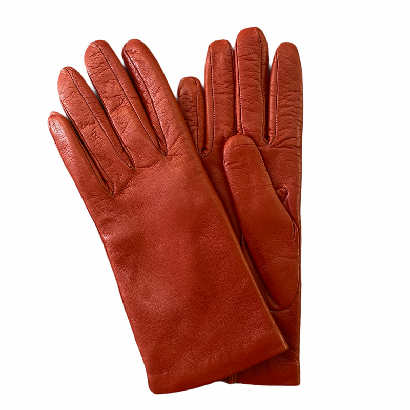 Gants en cuir doublés cachemire pour femme - Emma