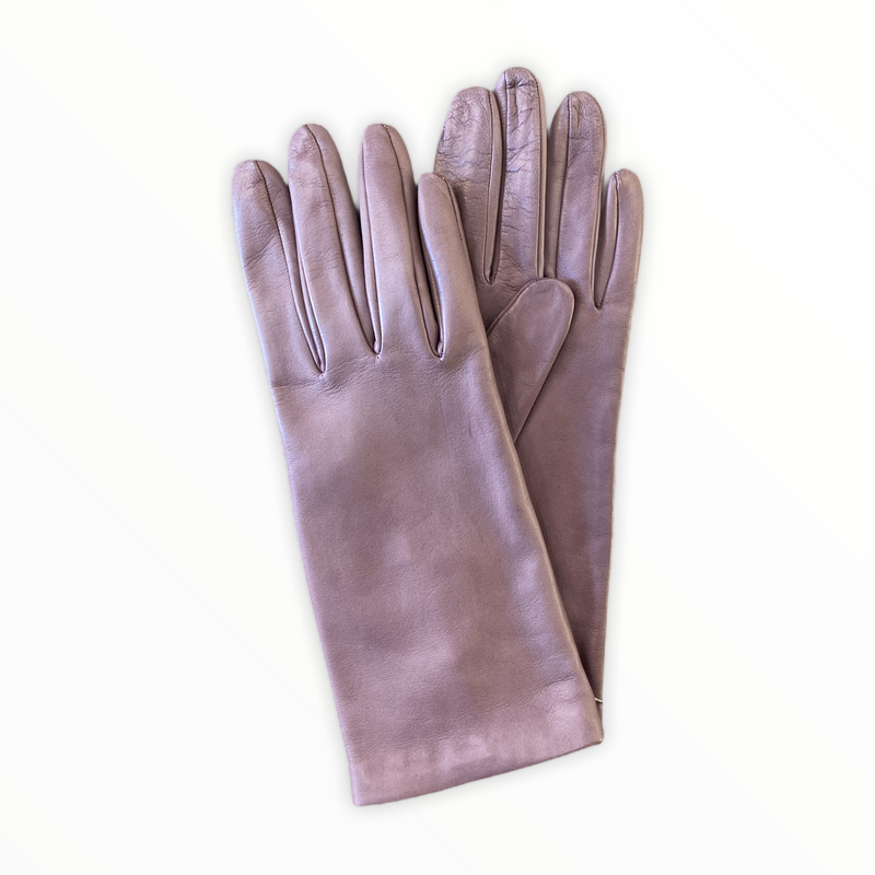 Gants en cuir doublés de soie pour femmes-Rebecca