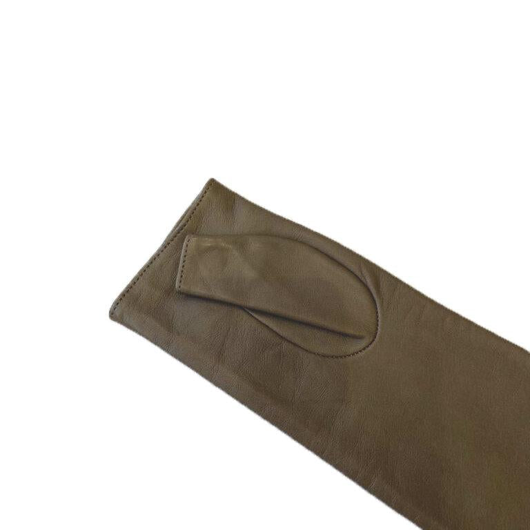 Gants en cuir d'opéra sans doigts pour femmes. -Fergie 16BT